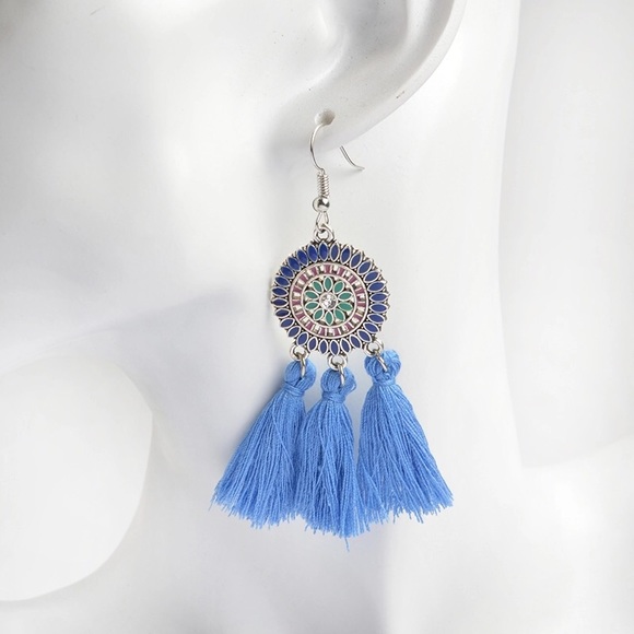 Tassel Earrings - Picture 3 of 3